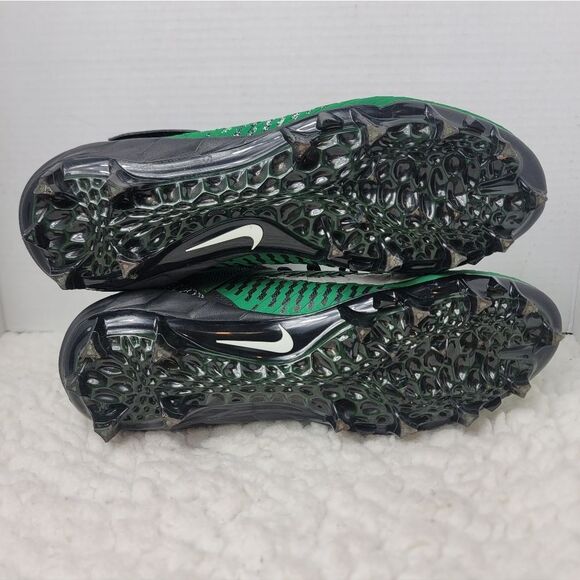 Nike Alpha Football Cleats Men’s Size 10 Green Black Mid AQ3209-301 main image 4